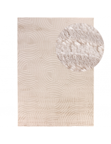 Tapis Ultra Dense Aspect Laine - Medusa Beige Par le système avancé 