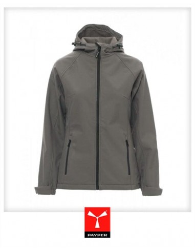 Veste Softshell Femme / PAYPER GALE brillant des détails fins