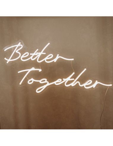 Néon "Better Together" pas cher